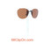 Custom Made for GLORIA VANDERBILT Theta-17-53X16-P Polarized Clip-On Sunglasses (Eyeglasses Not Included)