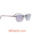 Custom Made for Adrienne Vittadini AV626-49X16 Polarized Clip-On Sunglasses (Eyeglasses Not Included)