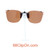 Our clip-on sunglasses will make your prescription eyeglasses appear like another pair of prescription sunglasses of the same model and size because we custom make it to the shape, size, and curve of your frame. Here is your favorite eyeglasses with our custom-made, featherweight polarized clip-on sunglasses (100% UVA and UVB or 400 UV protection from harmful sun rays). Your satisfaction is guaranteed!