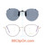 Our clip-on sunglasses will make your prescription eyeglasses appear like another pair of prescription sunglasses of the same model and size because we custom make it to the shape, size, and curve of your frame. Here is your favorite eyeglasses with our custom-made, featherweight polarized clip-on sunglasses (100% UVA and UVB or 400 UV protection from harmful sun rays). Your satisfaction is guaranteed!