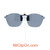 Our clip-on sunglasses will make your prescription eyeglasses appear like another pair of prescription sunglasses of the same model and size because we custom make it to the shape, size, and curve of your frame. Here is your favorite eyeglasses with our custom-made, featherweight polarized clip-on sunglasses (100% UVA and UVB or 400 UV protection from harmful sun rays). Your satisfaction is guaranteed!