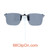 Our clip-on sunglasses will make your prescription eyeglasses appear like another pair of prescription sunglasses of the same model and size because we custom make it to the shape, size, and curve of your frame. Here is your favorite eyeglasses with our custom-made, featherweight polarized clip-on sunglasses (100% UVA and UVB or 400 UV protection from harmful sun rays). Your satisfaction is guaranteed!