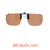 Our clip-on sunglasses will make your prescription eyeglasses appear like another pair of prescription sunglasses of the same model and size because we custom make it to the shape, size, and curve of your frame. Here is your favorite eyeglasses with our custom-made, featherweight polarized clip-on sunglasses (100% UVA and UVB or 400 UV protection from harmful sun rays). Your satisfaction is guaranteed!