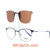 Your left side view. Check out our design to secure the polarized lenes on your frame without ugly bar and prongs to add more weights to your prescription eyeglasses.