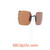 Your right side view. Check out our design to secure the polarized lenes on your frame without ugly bar and prongs to add more weights to your prescription eyeglasses.