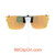 Our clip-on sunglasses will make your prescription eyeglasses appear like another pair of prescription sunglasses of the same model and size because we custom make it to the shape, size, and curve of your frame. Here is your favorite eyeglasses with our custom-made, featherweight polarized clip-on sunglasses (100% UVA and UVB or 400 UV protection from harmful sun rays). Your satisfaction is guaranteed!