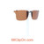 Your right side view. Check out our design to secure the polarized lenes on your frame without ugly bar and prongs to add more weights to your prescription eyeglasses.
