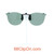 Our clip-on sunglasses will make your prescription eyeglasses appear like another pair of prescription sunglasses of the same model and size because we custom make it to the shape, size, and curve of your frame. Here is your favorite eyeglasses with our custom-made, featherweight polarized clip-on sunglasses (100% UVA and UVB or 400 UV protection from harmful sun rays). Your satisfaction is guaranteed!