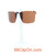 Your left side view. Check out our design to secure the polarized lenes on your frame without ugly bar and prongs to add more weights to your prescription eyeglasses.