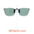 Our clip-on sunglasses will make your prescription eyeglasses appear like another pair of prescription sunglasses of the same model and size because we custom make it to the shape, size, and curve of your frame. Here is your favorite eyeglasses with our custom-made, featherweight polarized clip-on sunglasses (100% UVA and UVB or 400 UV protection from harmful sun rays). Your satisfaction is guaranteed!