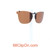 Your right side view. Check out our design to secure the polarized lenes on your frame without ugly bar and prongs to add more weights to your prescription eyeglasses.