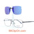 Your left side view. Check out our design to secure the polarized lenes on your frame without ugly bar and prongs to add more weights to your prescription eyeglasses.