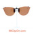Our clip-on sunglasses will make your prescription eyeglasses appear like another pair of prescription sunglasses of the same model and size because we custom make it to the shape, size, and curve of your frame. Here is your favorite eyeglasses with our custom-made, featherweight polarized clip-on sunglasses (100% UVA and UVB or 400 UV protection from harmful sun rays). Your satisfaction is guaranteed!