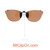 Our clip-on sunglasses will make your prescription eyeglasses appear like another pair of prescription sunglasses of the same model and size because we custom make it to the shape, size, and curve of your frame. Here is your favorite eyeglasses with our custom-made, featherweight polarized clip-on sunglasses (100% UVA and UVB or 400 UV protection from harmful sun rays). Your satisfaction is guaranteed!