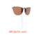 Your right side view. Check out our design to secure the polarized lenes on your frame without ugly bar and prongs to add more weights to your prescription eyeglasses.
