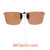 Our clip-on sunglasses will make your prescription eyeglasses appear like another pair of prescription sunglasses of the same model and size because we custom make it to the shape, size, and curve of your frame. Here is your favorite eyeglasses with our custom-made, featherweight polarized clip-on sunglasses (100% UVA and UVB or 400 UV protection from harmful sun rays). Your satisfaction is guaranteed!