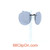 Your right side view. Check out our design to secure the polarized lenes on your frame without ugly bar and prongs to add more weights to your prescription eyeglasses.