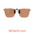 Our clip-on sunglasses will make your prescription eyeglasses appear like another pair of prescription sunglasses of the same model and size because we custom make it to the shape, size, and curve of your frame. Here is your favorite eyeglasses with our custom-made, featherweight polarized clip-on sunglasses (100% UVA and UVB or 400 UV protection from harmful sun rays). Your satisfaction is guaranteed!
