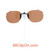 Our clip-on sunglasses will make your prescription eyeglasses appear like another pair of prescription sunglasses of the same model and size because we custom make it to the shape, size, and curve of your frame. Here is your favorite eyeglasses with our custom-made, featherweight polarized clip-on sunglasses (100% UVA and UVB or 400 UV protection from harmful sun rays). Your satisfaction is guaranteed!