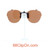 Our clip-on sunglasses will make your prescription eyeglasses appear like another pair of prescription sunglasses of the same model and size because we custom make it to the shape, size, and curve of your frame. Here is your favorite eyeglasses with our custom-made, featherweight polarized clip-on sunglasses (100% UVA and UVB or 400 UV protection from harmful sun rays). Your satisfaction is guaranteed!