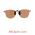Our clip-on sunglasses will make your prescription eyeglasses appear like another pair of prescription sunglasses of the same model and size because we custom make it to the shape, size, and curve of your frame. Here is your favorite eyeglasses with our custom-made, featherweight polarized clip-on sunglasses (100% UVA and UVB or 400 UV protection from harmful sun rays). Your satisfaction is guaranteed!