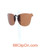 Your left side view. Check out our design to secure the polarized lenes on your frame without ugly bar and prongs to add more weights to your prescription eyeglasses.