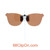 Our clip-on sunglasses will make your prescription eyeglasses appear like another pair of prescription sunglasses of the same model and size because we custom make it to the shape, size, and curve of your frame. Here is your favorite eyeglasses with our custom-made, featherweight polarized clip-on sunglasses (100% UVA and UVB or 400 UV protection from harmful sun rays). Your satisfaction is guaranteed!