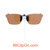 Our clip-on sunglasses will make your prescription eyeglasses appear like another pair of prescription sunglasses of the same model and size because we custom make it to the shape, size, and curve of your frame. Here is your favorite eyeglasses with our custom-made, featherweight polarized clip-on sunglasses (100% UVA and UVB or 400 UV protection from harmful sun rays). Your satisfaction is guaranteed!