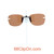 Our clip-on sunglasses will make your prescription eyeglasses appear like another pair of prescription sunglasses of the same model and size because we custom make it to the shape, size, and curve of your frame. Here is your favorite eyeglasses with our custom-made, featherweight polarized clip-on sunglasses (100% UVA and UVB or 400 UV protection from harmful sun rays). Your satisfaction is guaranteed!