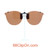 Our clip-on sunglasses will make your prescription eyeglasses appear like another pair of prescription sunglasses of the same model and size because we custom make it to the shape, size, and curve of your frame. Here is your favorite eyeglasses with our custom-made, featherweight polarized clip-on sunglasses (100% UVA and UVB or 400 UV protection from harmful sun rays). Your satisfaction is guaranteed!