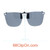 Our clip-on sunglasses will make your prescription eyeglasses appear like another pair of prescription sunglasses of the same model and size because we custom make it to the shape, size, and curve of your frame. Here is your favorite eyeglasses with our custom-made, featherweight polarized clip-on sunglasses (100% UVA and UVB or 400 UV protection from harmful sun rays). Your satisfaction is guaranteed!