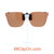 Our clip-on sunglasses will make your prescription eyeglasses appear like another pair of prescription sunglasses of the same model and size because we custom make it to the shape, size, and curve of your frame. Here is your favorite eyeglasses with our custom-made, featherweight polarized clip-on sunglasses (100% UVA and UVB or 400 UV protection from harmful sun rays). Your satisfaction is guaranteed!