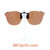Our clip-on sunglasses will make your prescription eyeglasses appear like another pair of prescription sunglasses of the same model and size because we custom make it to the shape, size, and curve of your frame. Here is your favorite eyeglasses with our custom-made, featherweight polarized clip-on sunglasses (100% UVA and UVB or 400 UV protection from harmful sun rays). Your satisfaction is guaranteed!