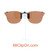 Our clip-on sunglasses will make your prescription eyeglasses appear like another pair of prescription sunglasses of the same model and size because we custom make it to the shape, size, and curve of your frame. Here is your favorite eyeglasses with our custom-made, featherweight polarized clip-on sunglasses (100% UVA and UVB or 400 UV protection from harmful sun rays). Your satisfaction is guaranteed!
