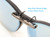 Custom Made for Seraphin Trenton-52X19 Polarized Clip-On Sunglasses (Eyeglasses Not Included)