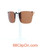 Your left side view. Check out our design to secure the polarized lenes on your frame without ugly bar and prongs to add more weights to your prescription eyeglasses.