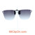 Our clip-on sunglasses will make your prescription eyeglasses appear like another pair of prescription sunglasses of the same model and size because we custom make it to the shape, size, and curve of your frame. Here is your favorite eyeglasses with our custom-made, featherweight polarized clip-on sunglasses (100% UVA and UVB or 400 UV protection from harmful sun rays). Your satisfaction is guaranteed!