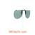 Your right side view. Check out our design to secure the polarized lenes on your frame without ugly bar and prongs to add more weights to your prescription eyeglasses.