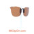 Your right side view. Check out our design to secure the polarized lenes on your frame without ugly bar and prongs to add more weights to your prescription eyeglasses.