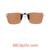 Our clip-on sunglasses will make your prescription eyeglasses appear like another pair of prescription sunglasses of the same model and size because we custom make it to the shape, size, and curve of your frame. Here is your favorite eyeglasses with our custom-made, featherweight polarized clip-on sunglasses (100% UVA and UVB or 400 UV protection from harmful sun rays). Your satisfaction is guaranteed!