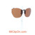 Your right side view. Check out our design to secure the polarized lenes on your frame without ugly bar and prongs to add more weights to your prescription eyeglasses.
