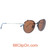 Custom Made for Humphrey 582418-47X18 Polarized Clip-On Sunglasses (Eyeglasses Not Included)