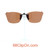 Our clip-on sunglasses will make your prescription eyeglasses appear like another pair of prescription sunglasses of the same model and size because we custom make it to the shape, size, and curve of your frame. Here is your favorite eyeglasses with our custom-made, featherweight polarized clip-on sunglasses (100% UVA and UVB or 400 UV protection from harmful sun rays). Your satisfaction is guaranteed!