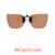 Our clip-on sunglasses will make your prescription eyeglasses appear like another pair of prescription sunglasses of the same model and size because we custom make it to the shape, size, and curve of your frame. Here is your favorite eyeglasses with our custom-made, featherweight polarized clip-on sunglasses (100% UVA and UVB or 400 UV protection from harmful sun rays). Your satisfaction is guaranteed!