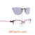 Your right side view. Check out our design to secure the polarized lenes on your frame without ugly bar and prongs to add more weights to your prescription eyeglasses.