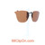 Your right side view. Check out our design to secure the polarized lenes on your frame without ugly bar and prongs to add more weights to your prescription eyeglasses.