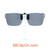 Our clip-on sunglasses will make your prescription eyeglasses appear like another pair of prescription sunglasses of the same model and size because we custom make it to the shape, size, and curve of your frame. Here is your favorite eyeglasses with our custom-made, featherweight polarized clip-on sunglasses (100% UVA and UVB or 400 UV protection from harmful sun rays). Your satisfaction is guaranteed!