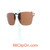Your left side view. Check out our design to secure the polarized lenes on your frame without ugly bar and prongs to add more weights to your prescription eyeglasses.