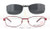 Our clip-on sunglasses will make your prescription eyeglasses appear like another pair of prescription sunglasses of the same model and size because we custom make it to the shape, size, and curve of your frame. Here is your favorite eyeglasses with our custom-made, featherweight polarized clip-on sunglasses (100% UVA and UVB or 400 UV protection from harmful sun rays). Your satisfaction is guaranteed!