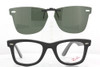 Our clip-on sunglasses will make your prescription eyeglasses appear like another pair of prescription sunglasses of the same model and size because we custom make it to the shape, size, and curve of your frame. Here is your favorite eyeglasses with our custom-made, featherweight polarized clip-on sunglasses (100% UVA and UVB or 400 UV protection from harmful sun rays). Your satisfaction is guaranteed!